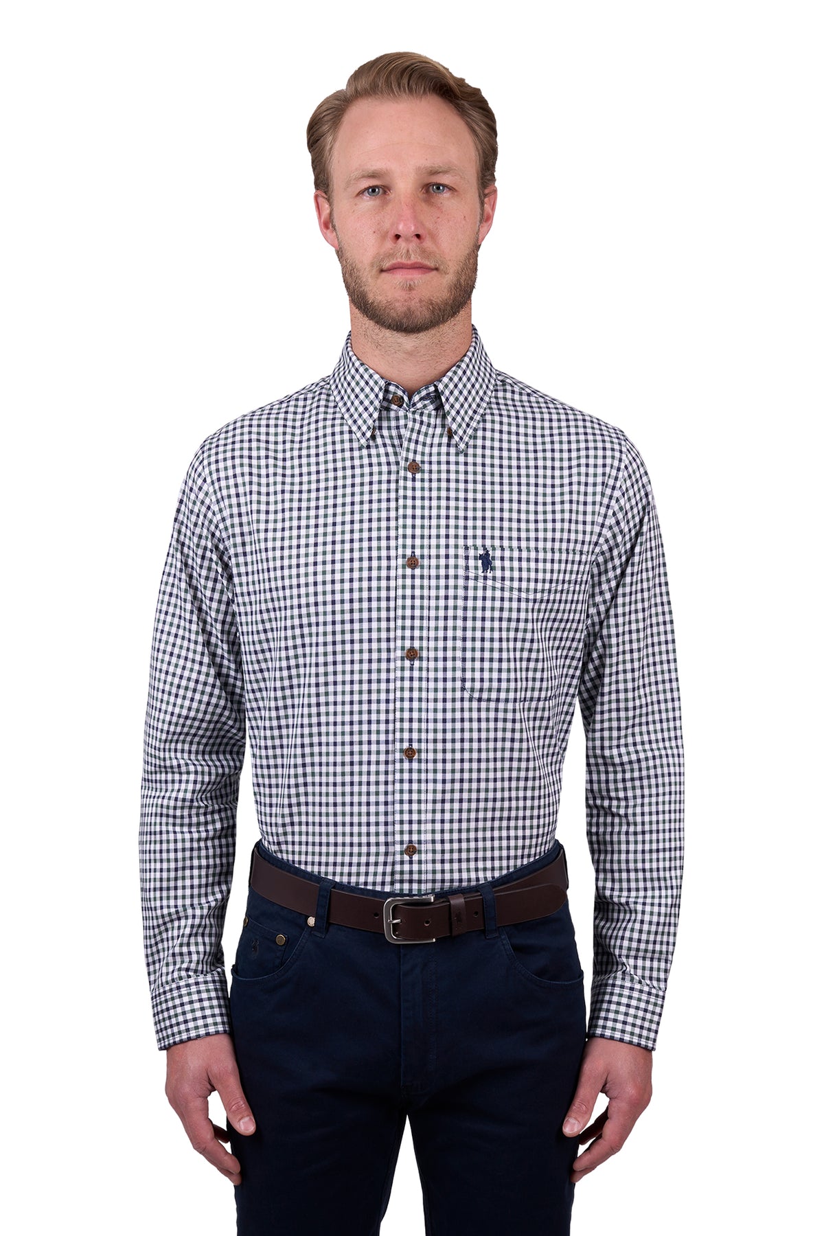 Thomas Cook Mens Lyle 1 Pocket Long Sleeve Shirt - Black Friday Sale