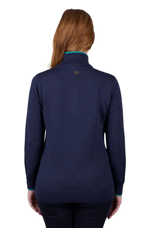 Thomas Cook Wmns Jeanette 1/4 Zip Jumper - Winter Black Friday Sale