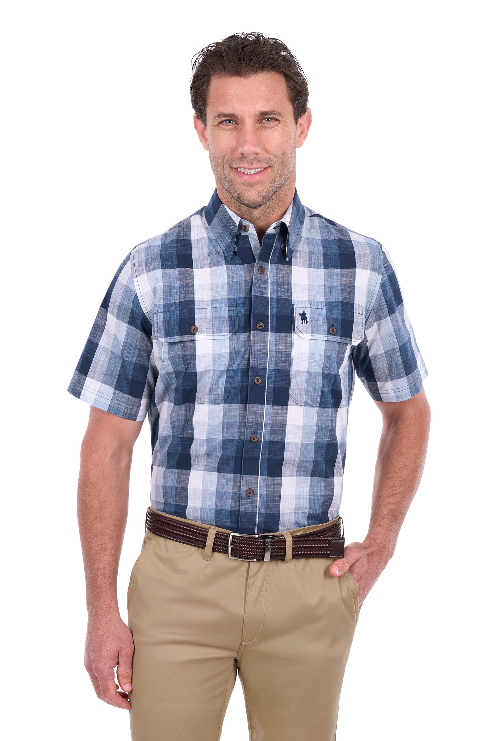 Thomas Cook Mens Oscar 2 Pkt SS Shirt