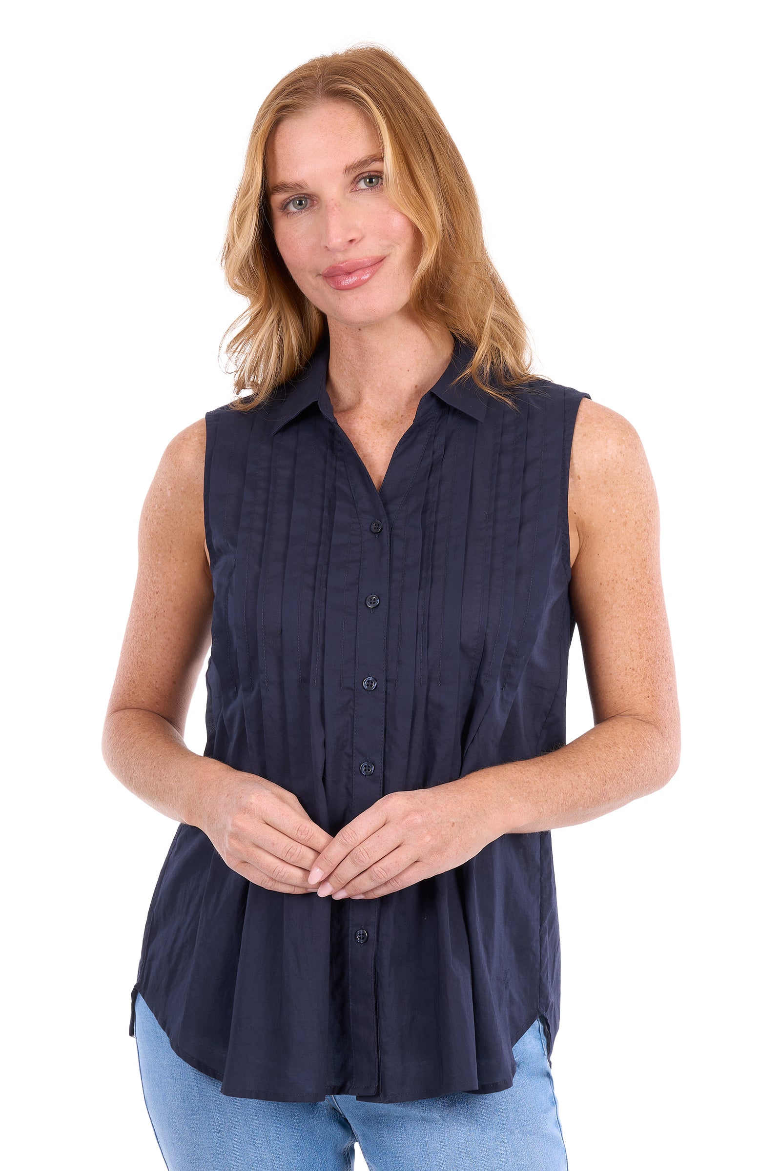 Thomas Cook Wmns Pearl Sleeveless Shirt