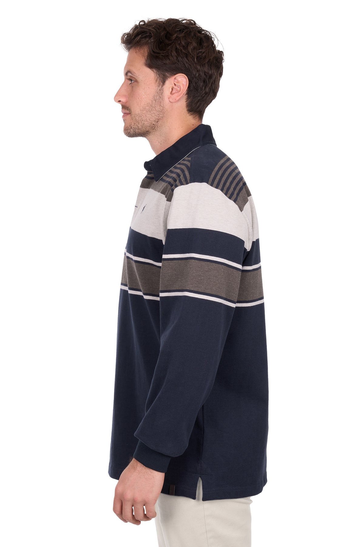 Thomas Cook Mens Bryan Stripe Rugby - Winter 26