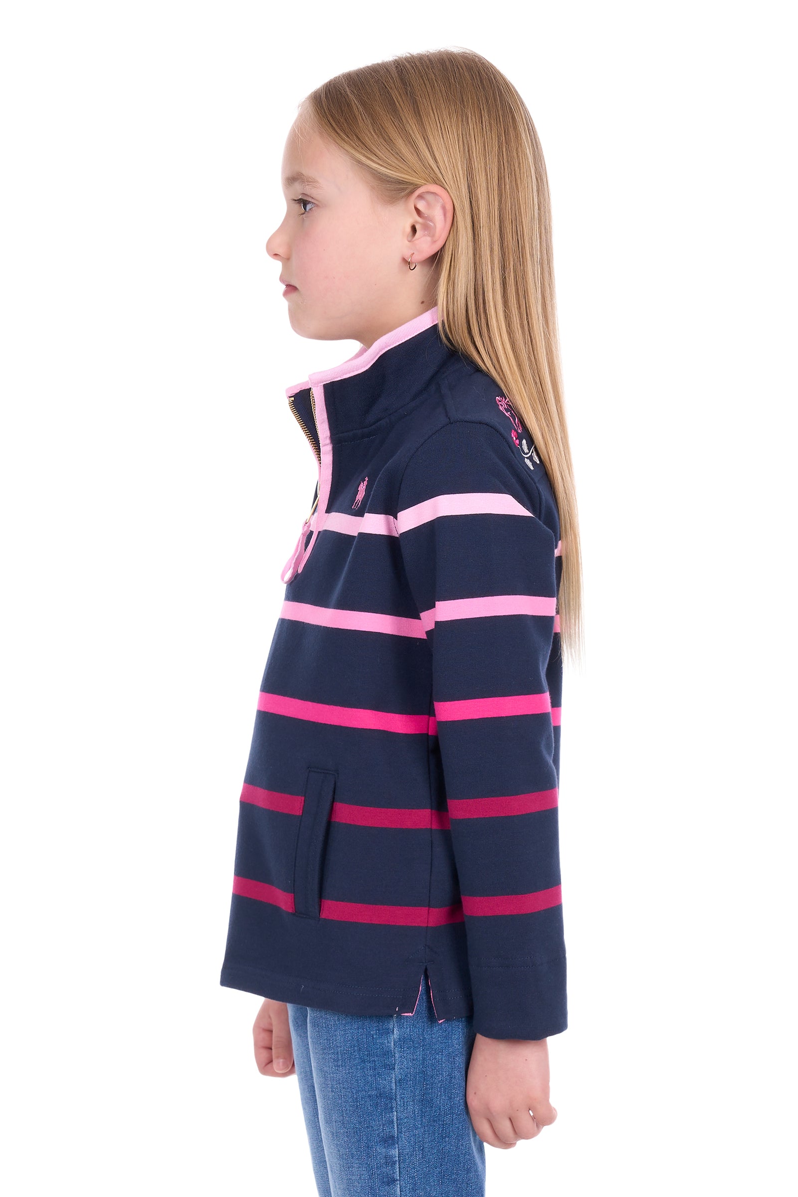Thomas Cook Girls Gemma 1/4 Zip Rugby - Winter 26