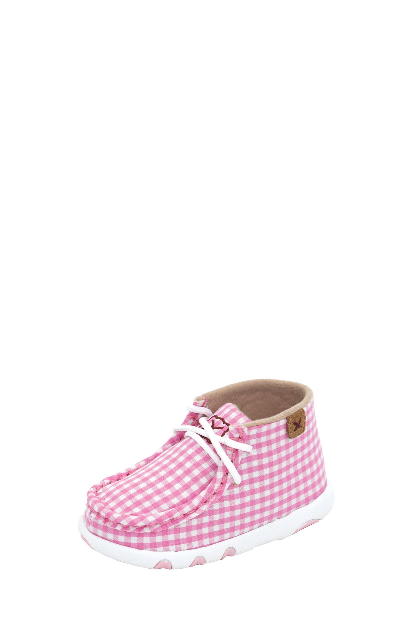 TwistedXInfantsCasualElasticBootPinkWhite | Boots - Twisted X Kids | Saddleworld Ipswich
