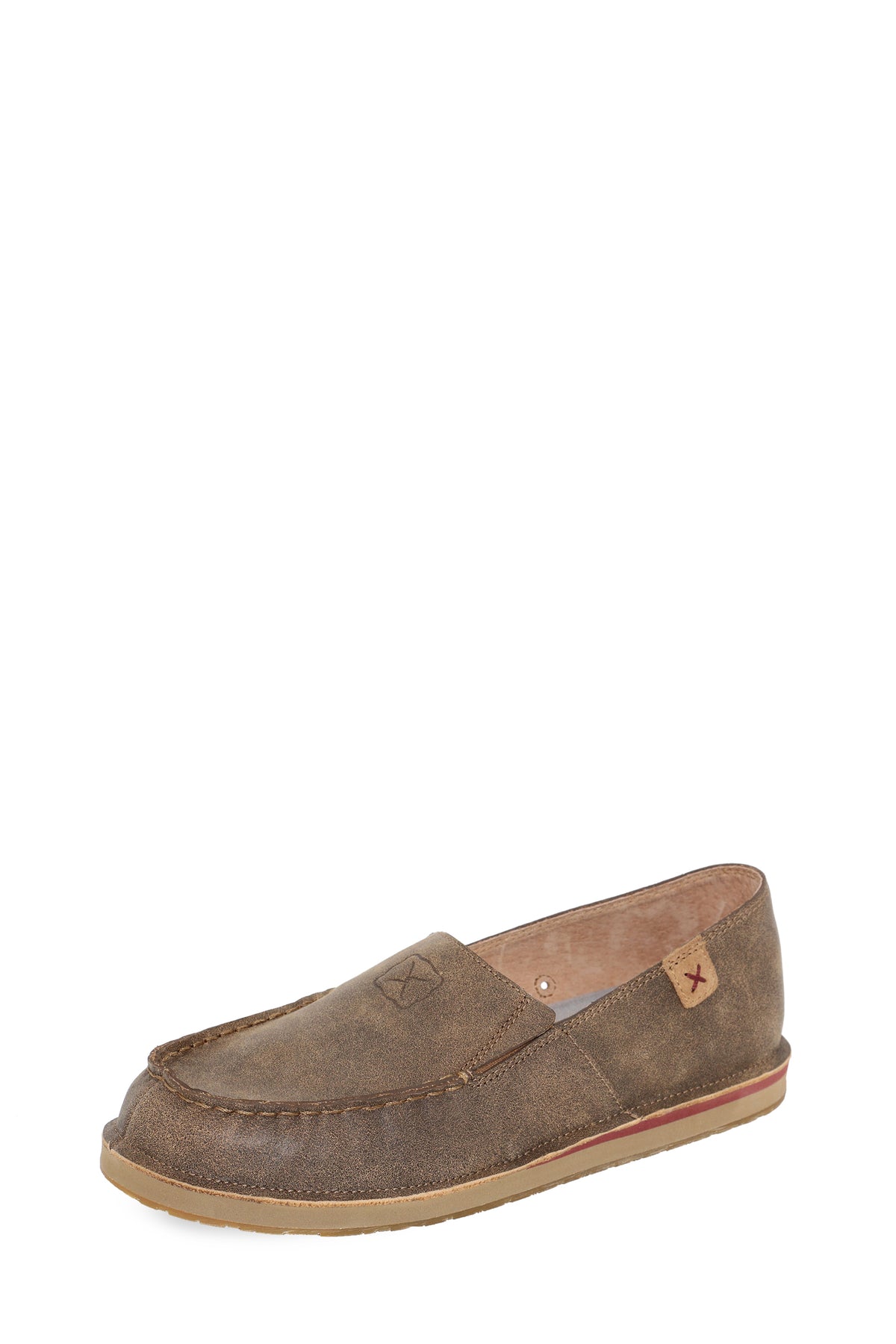 Twisted X WMns Leather Loafer Slip On - Black Friday Sales