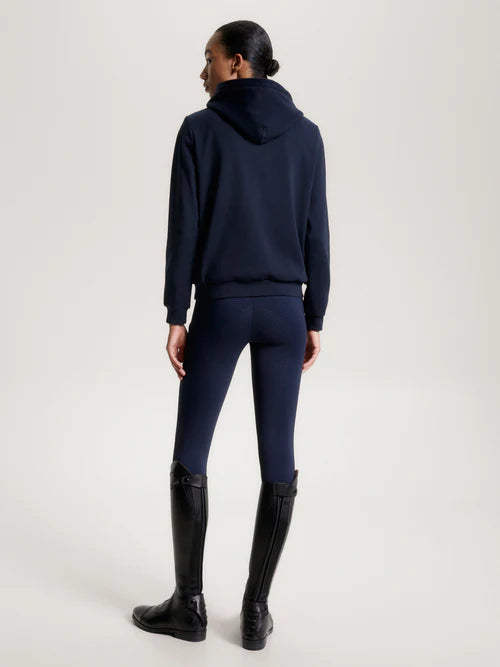 Tommy Hilfiger Metallic Graphic Logo Hoodie Desert Sky