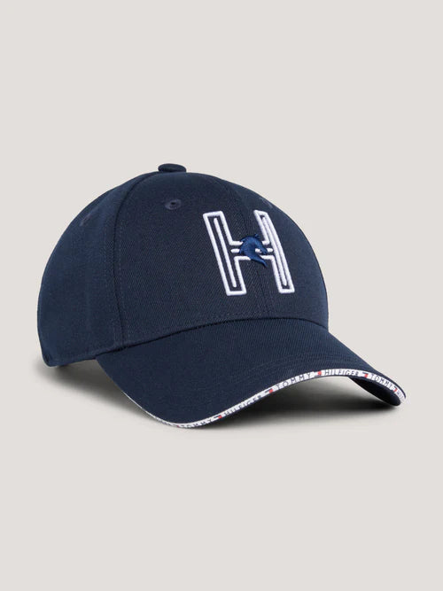 Tommy Hilfiger Toronto Water Repellent H Logo Cap Desert Sky