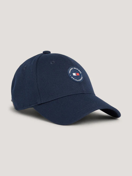 Tommy Hilfiger San Diego Water Repellent Logo Patch Cap Desert Sky
