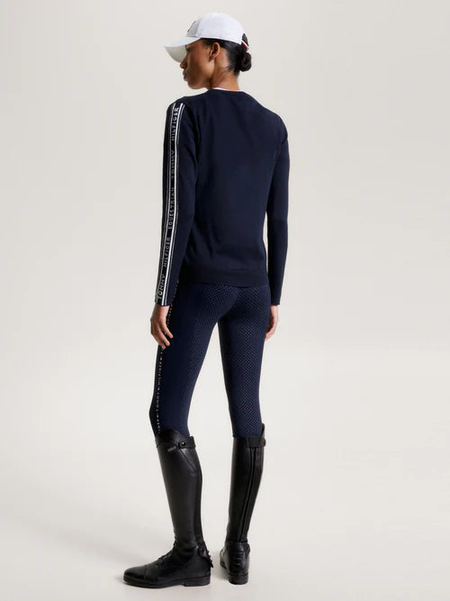 Tommy Hilfiger Harlem Short Sleeve Logo Polo Desert Sky - Winter Black Friday Sales