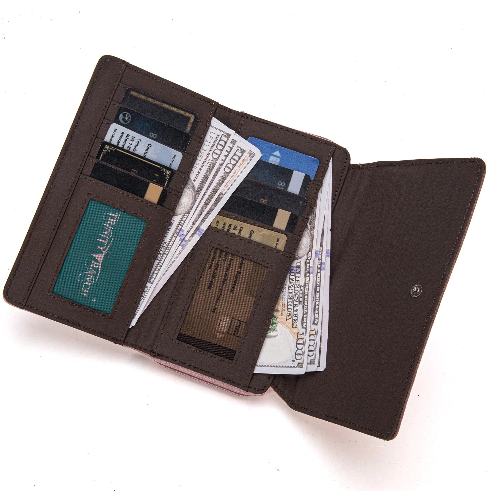 Trinity Ranch Floral Tooled Colleciton Wallet