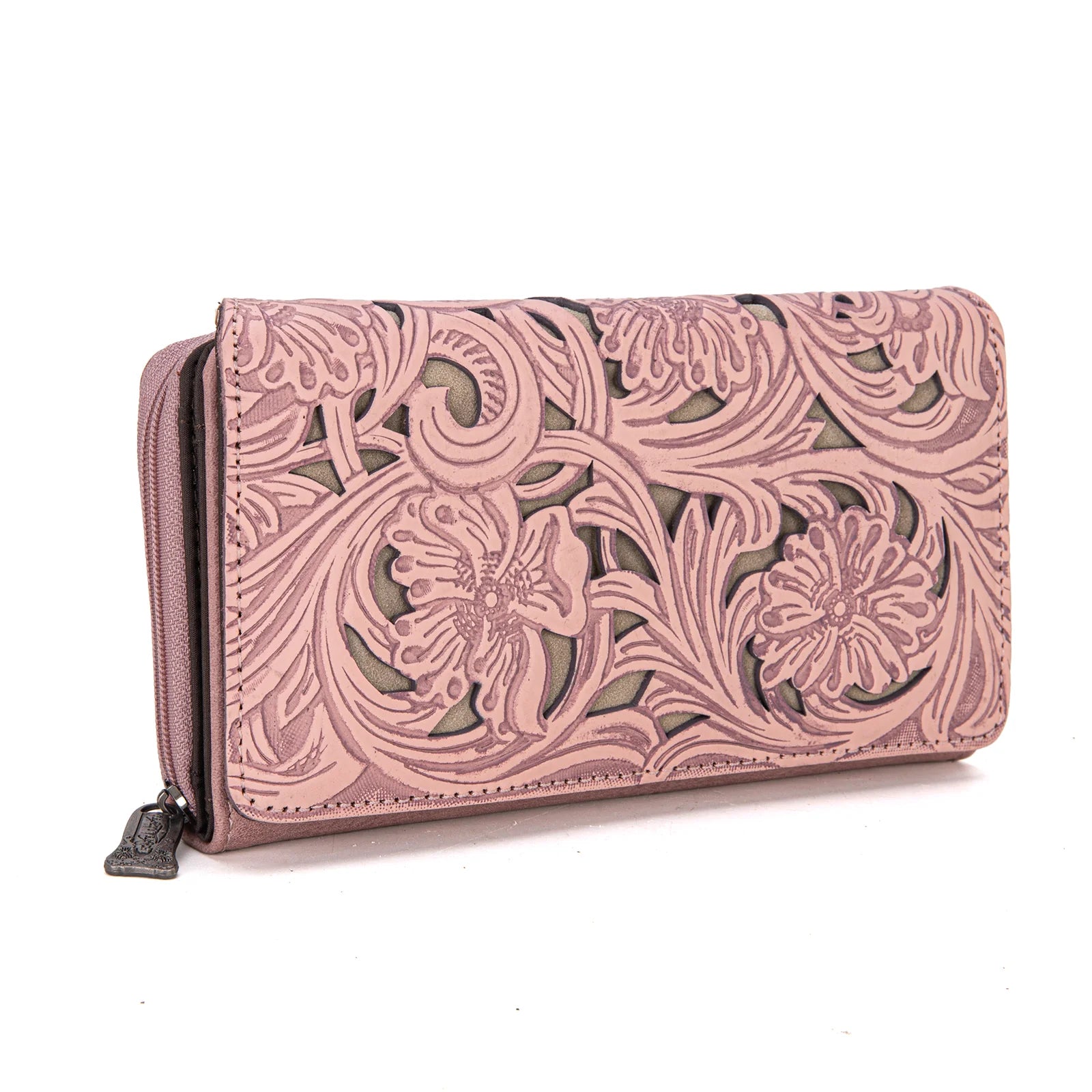 Trinity Ranch Floral Tooled Colleciton Wallet