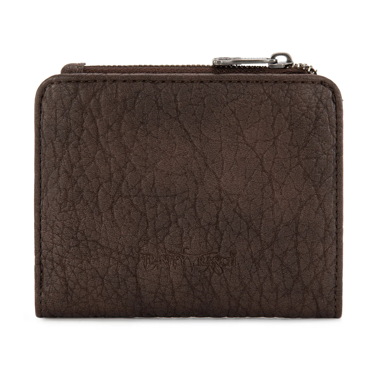 Trinity Ranch Hair On Cowhide Tooled Collection Wallet