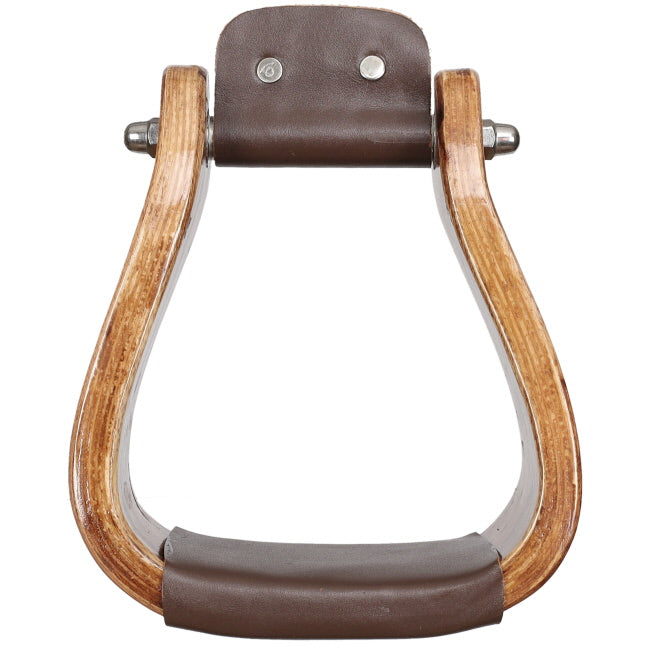 Showman Curved Ashwood Stirrups