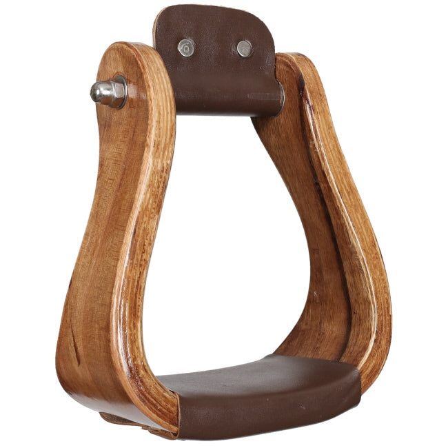 Showman Curved Ashwood Stirrups