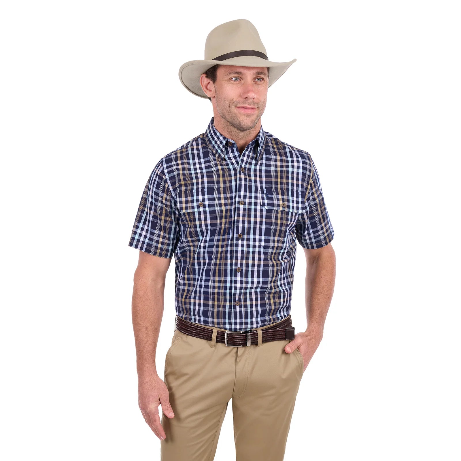 Thomas Cook Mens Finley 2 Pkt SS Shirt