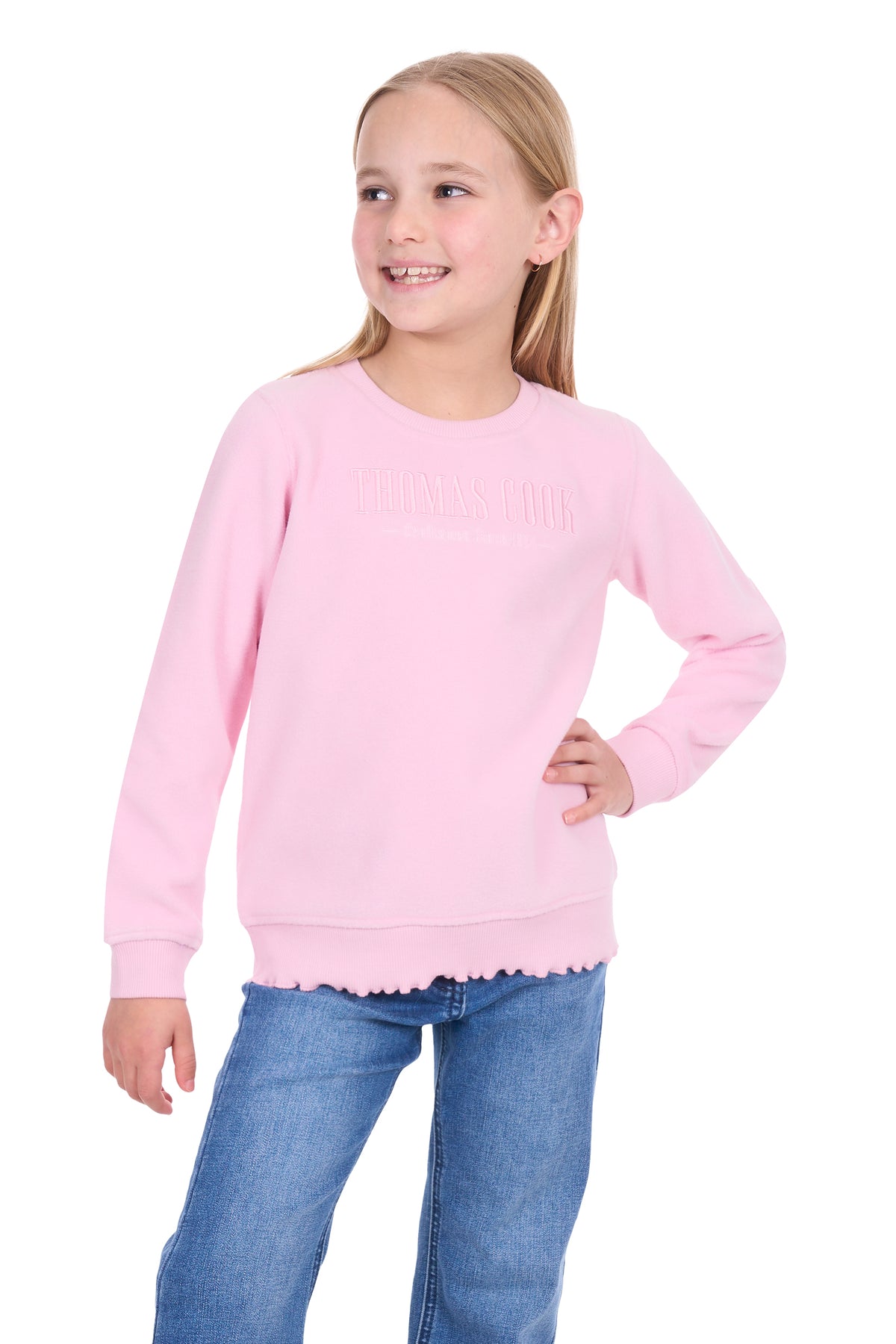 Thomas Cook Girls Sally Crew | Country Clothing - Childrens Clothing | Saddleworld Ipswich
