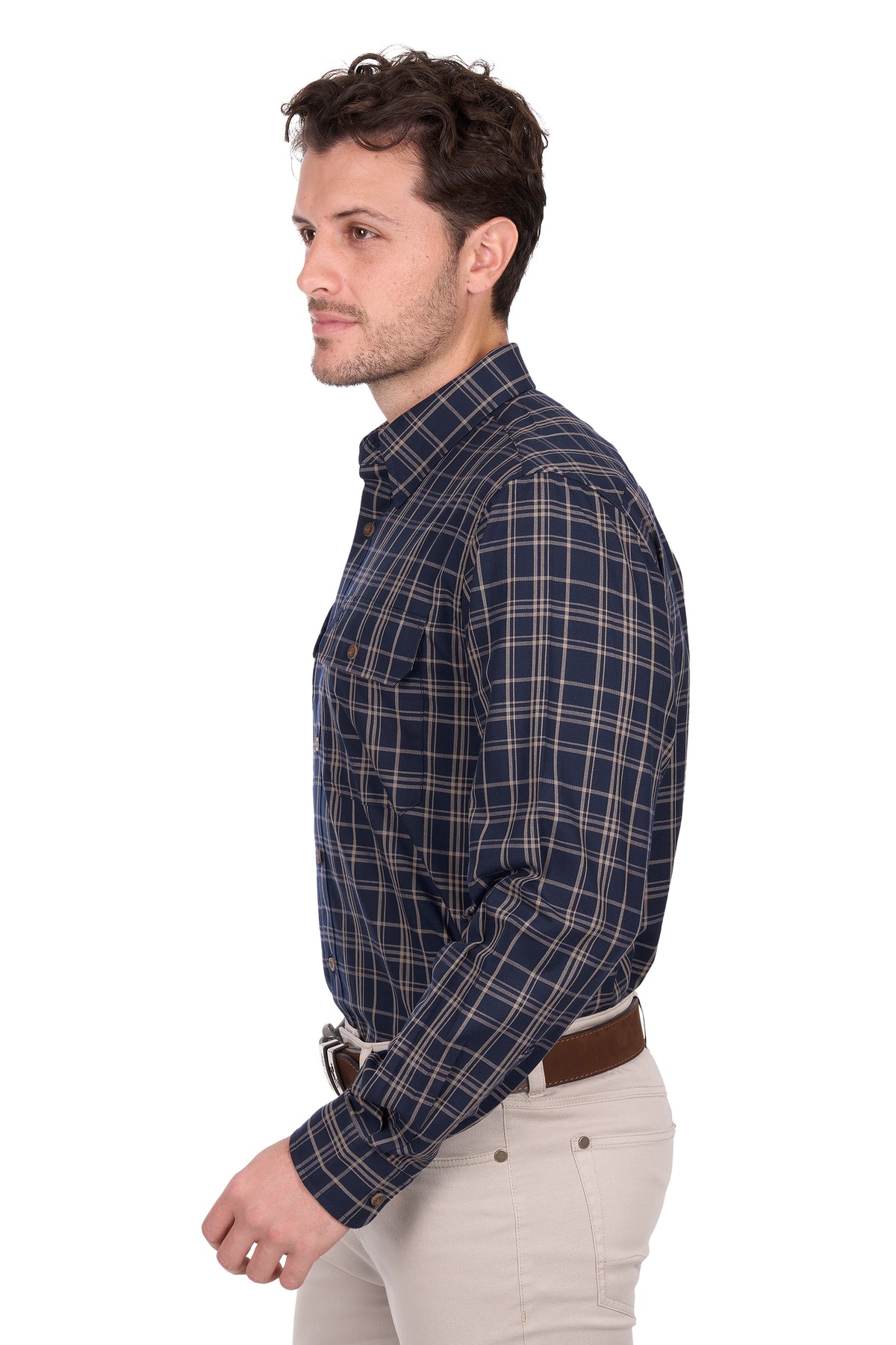 Thomas Cook Mens Adam 2 Pocket LS Shirt | Country Clothing - Mens Shirt | Saddleworld Ipswich