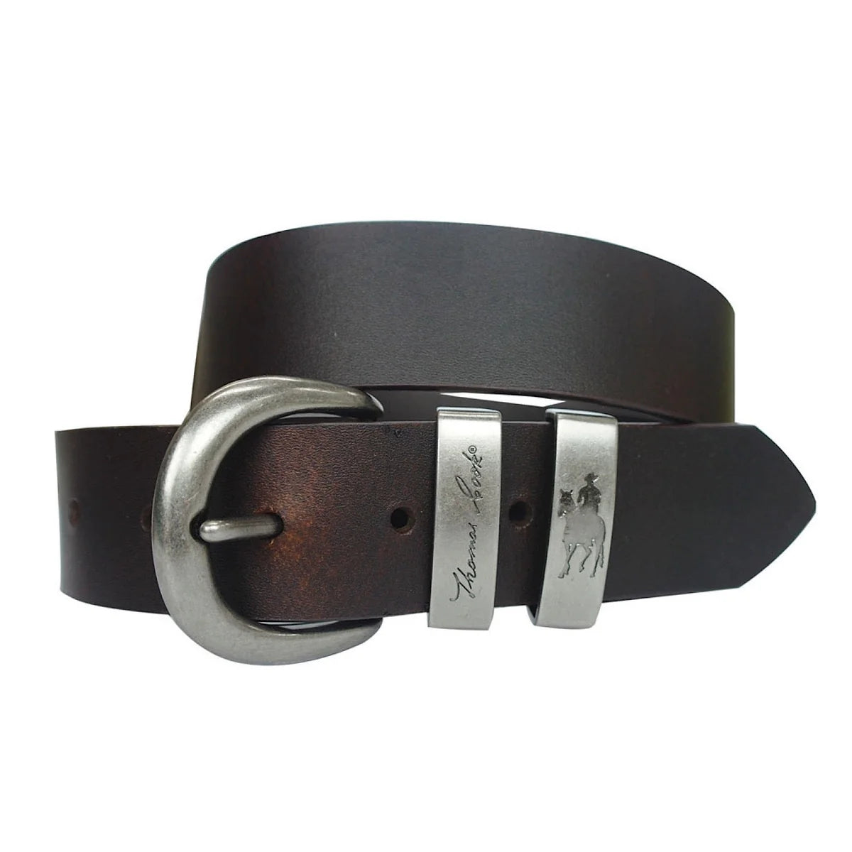 Thomas Cook Silver Twin Keeper Belt | Country Clothing - Belt | Saddleworld Ipswich