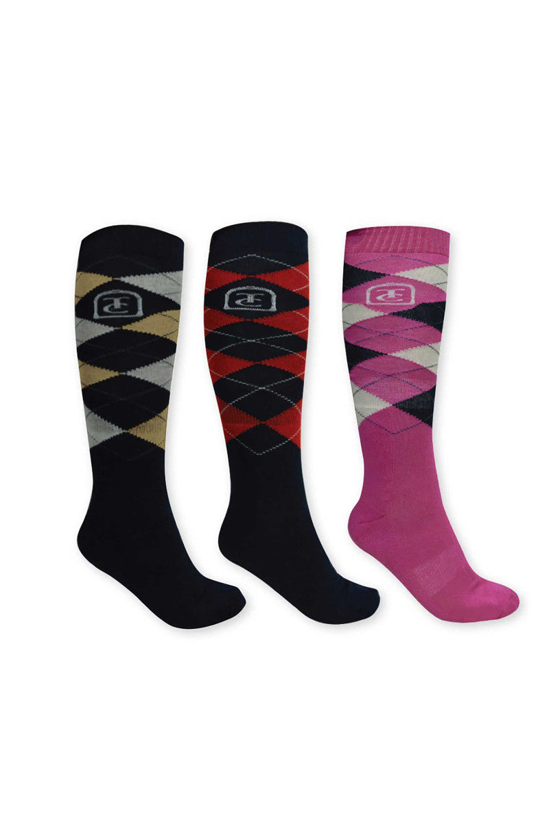 Thomas Cook Wmns 3 Pack Riding Socks | Boots - socks | Saddleworld Ipswich