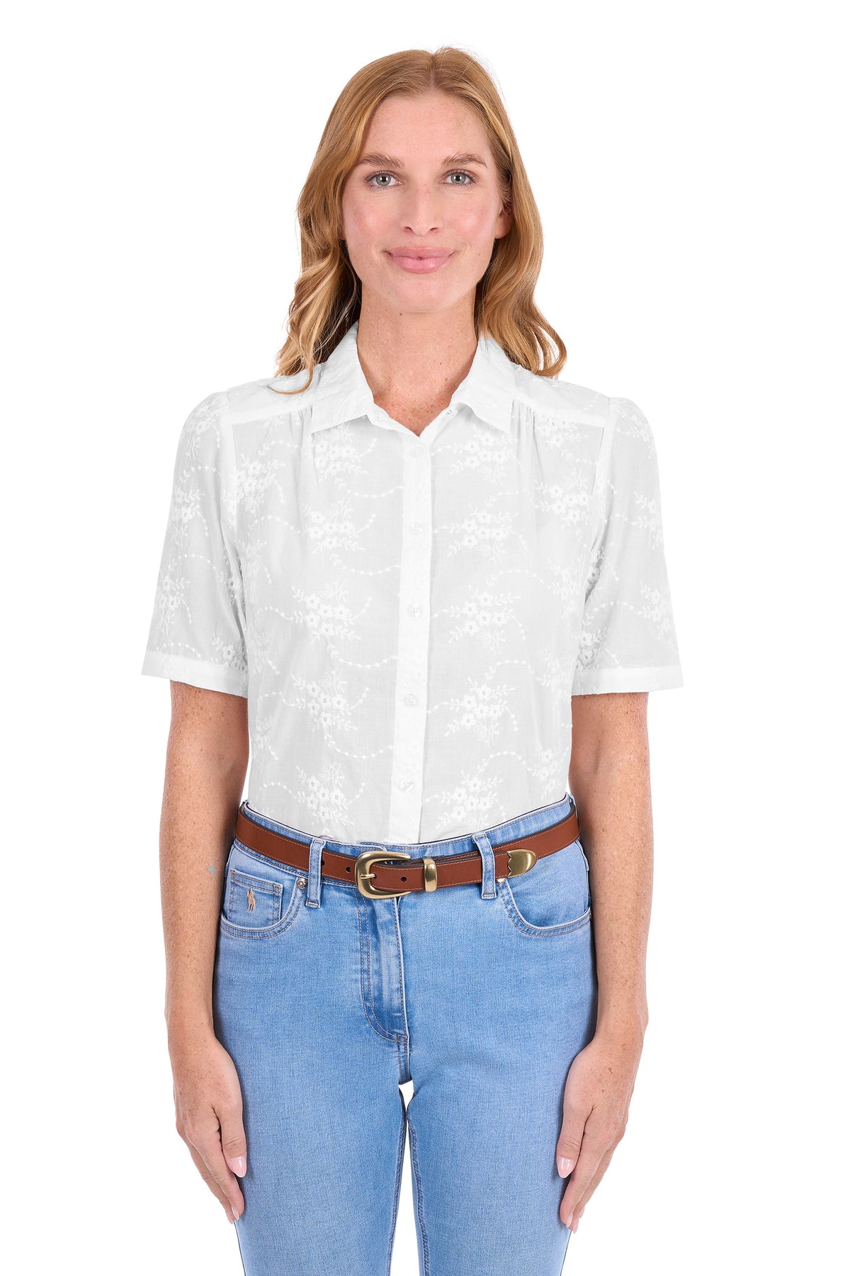 Thomas Cook Wms Charlene SS Shirt | Country Clothing - Ladies Shirt | saddleworld Ipswich
