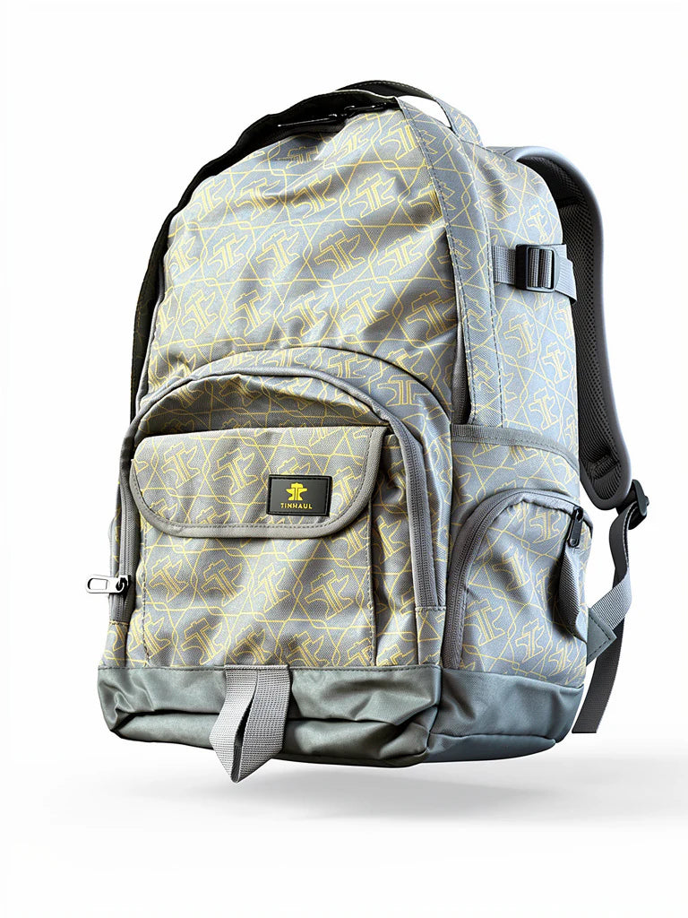 Tin Haul Backpack Grey Branded | Stable Supplies - Gear Bags | Saddleworld Ipswich