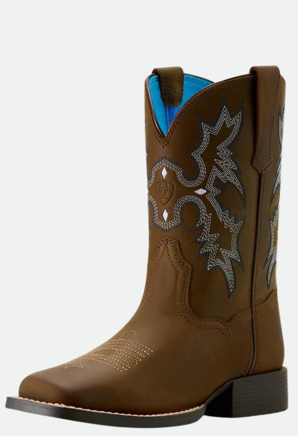 Ariat Yth Tombstone Distressed Brown
