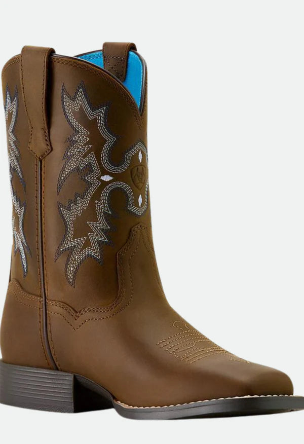 Ariat Yth Tombstone Distressed Brown