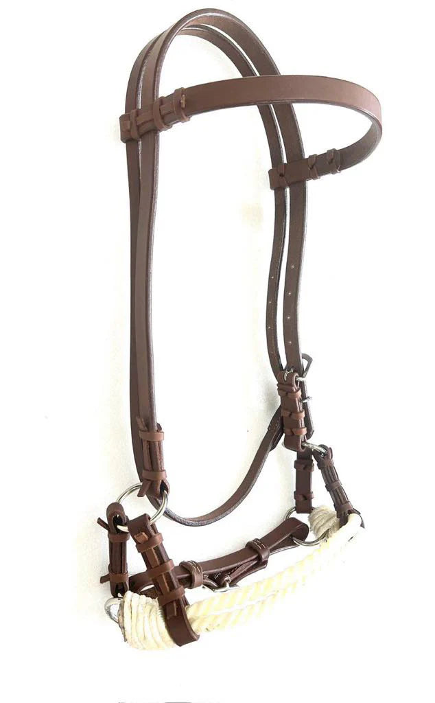 Toprail Bitless Freedom Nose Pull Bridle | Horse Supplies - Side Pull | Saddleworld Ipswich