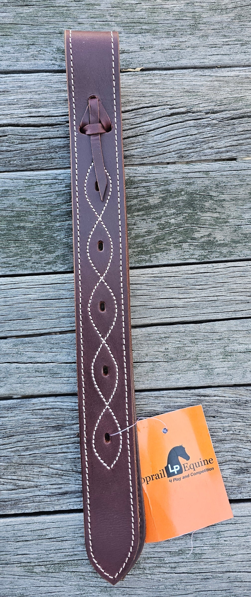 Toprail Equine Leather Offside Billet Strap | Horse Supplies - Girth | Saddleworld Ipswich