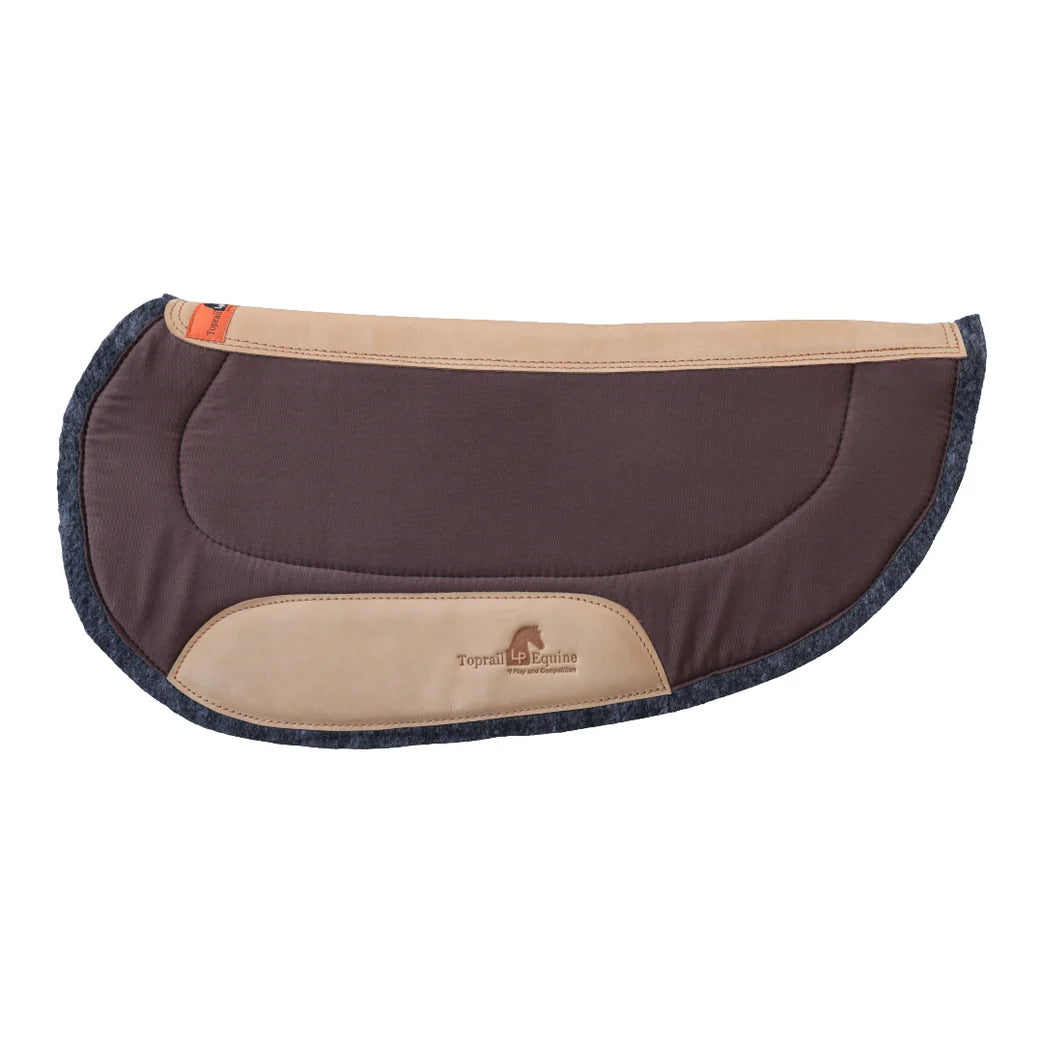 Toprail Oval Saddle Pad - Challenge/Barrel Race | Horse Supplies - Western Pad | saddleworld Ipswich