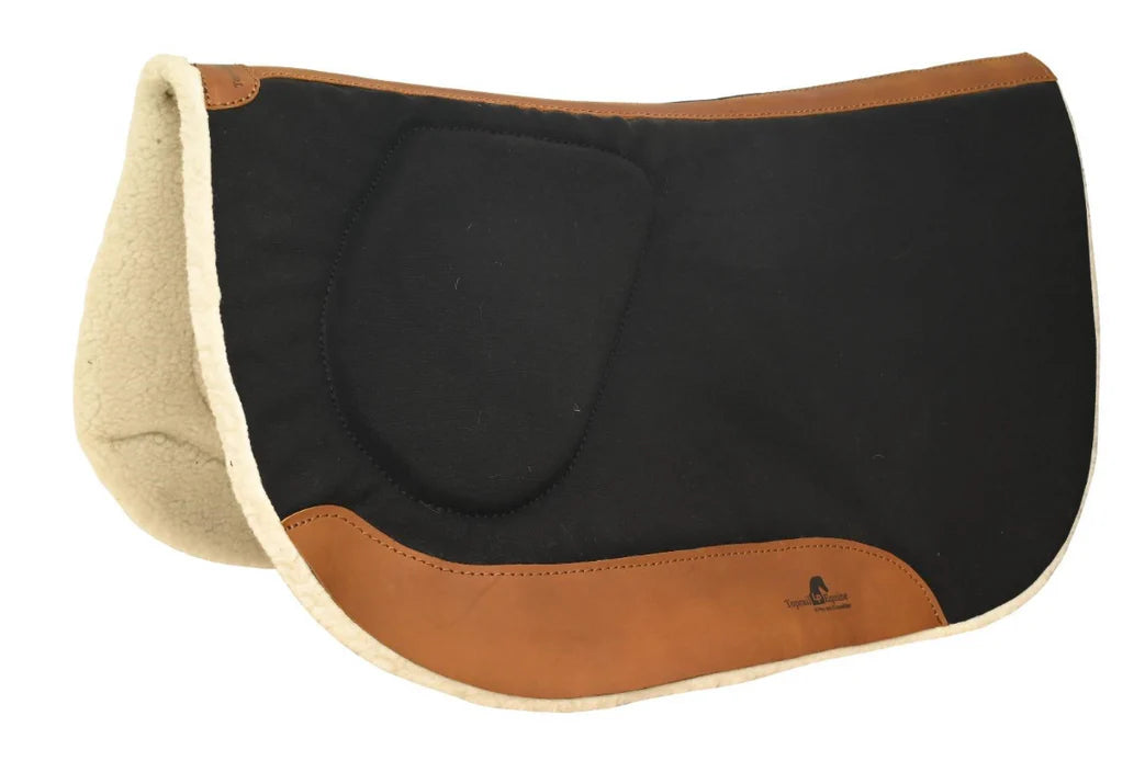Toprail The Emma Webb Contoured Oval  | Horse Supplies - Western Pads | Saddleworld Ipswich