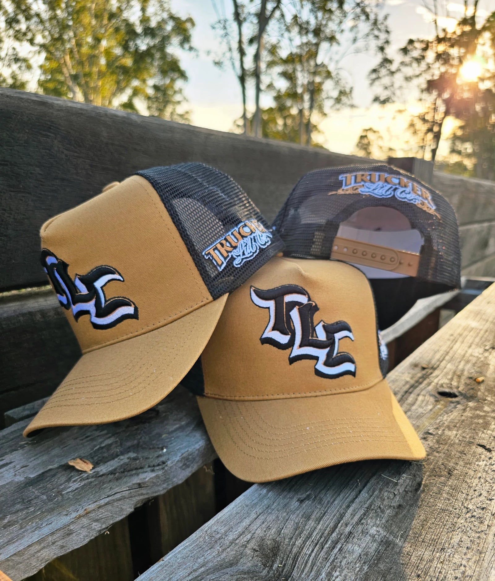 Trucker Lid Co - Tan and Black | Country Clothing - Cap | Saddleworld Ipswich