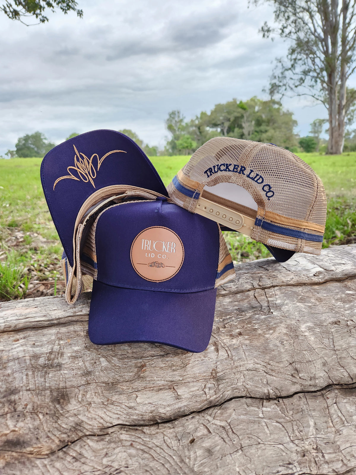 Trucker Lid Co - The Hide - Navy | Saddleworld Ipswich | Country Clothing |  Caps