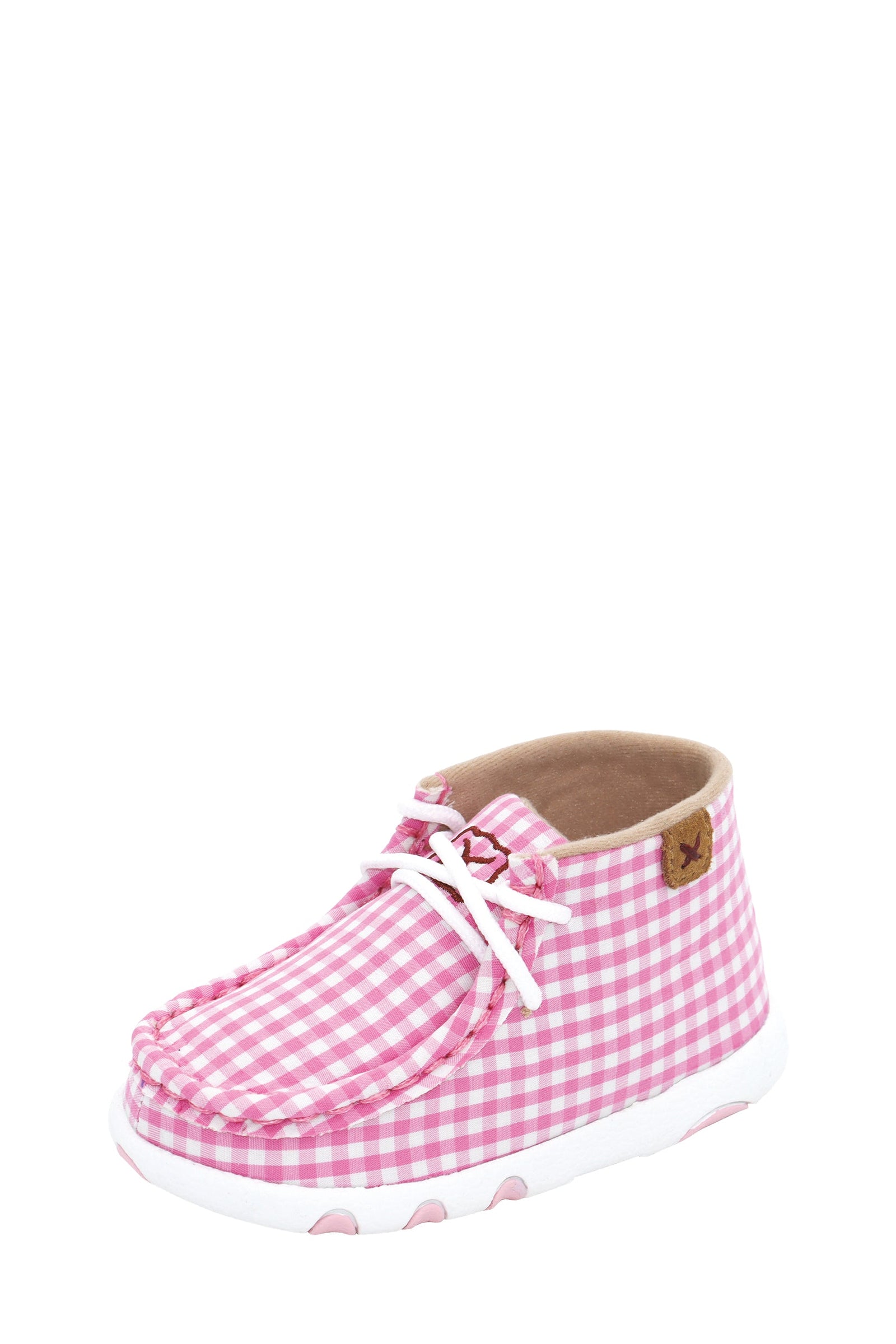 Twisted X Infants Casual Elastic Boot Pink/White | Boots - Twisted X Kids | Saddleworld Ipswich