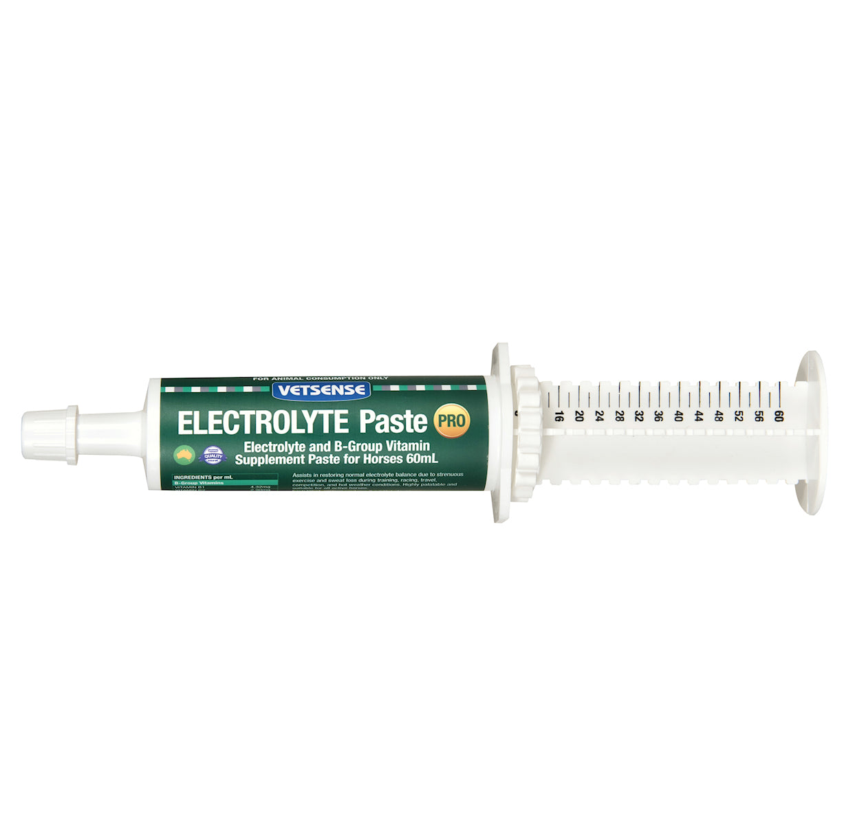 Vetsense Electrolyte Paste 60ml | Stable SUpplies - Health | Saddleworld Ipswich