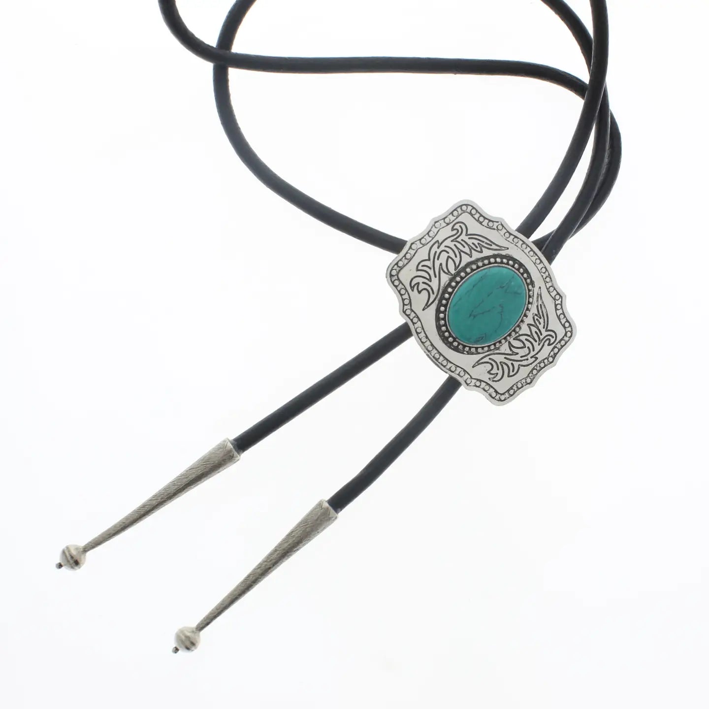 Vintage Silver Turquoise Bolo Tie | Giftware - Jewellery | Saddleworld Ipswich