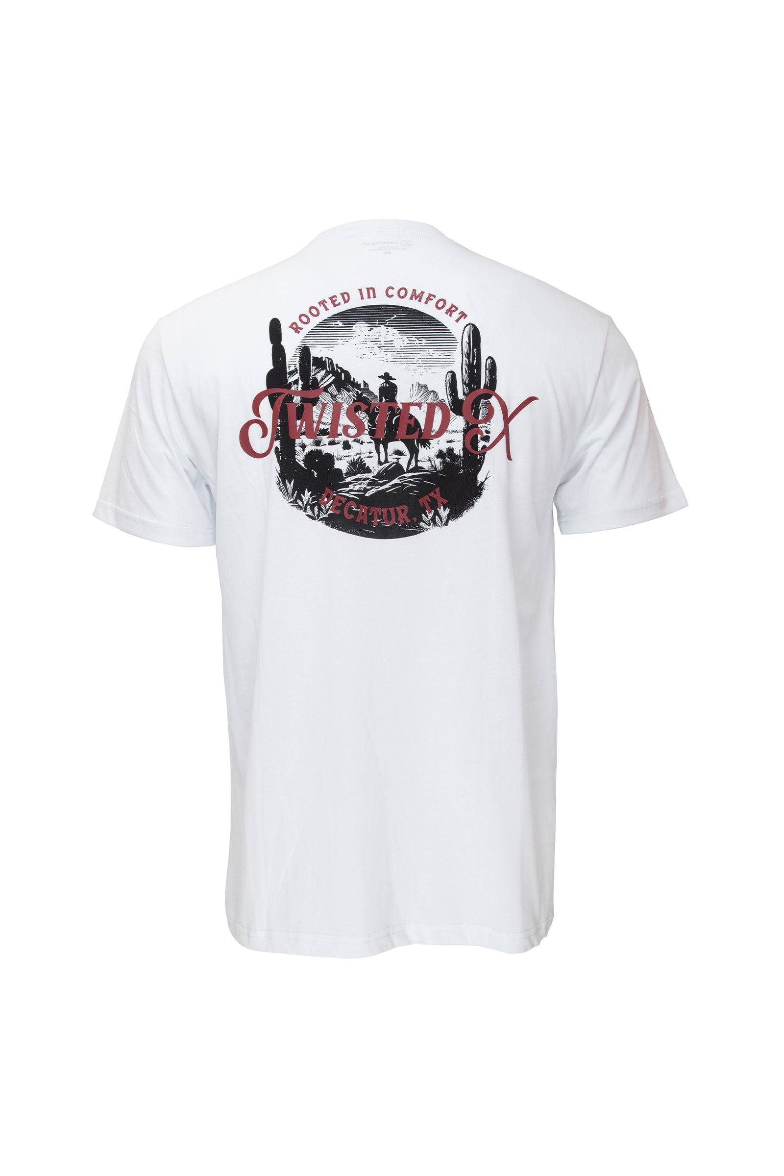 Twisted X Mens White Horse SS Tee