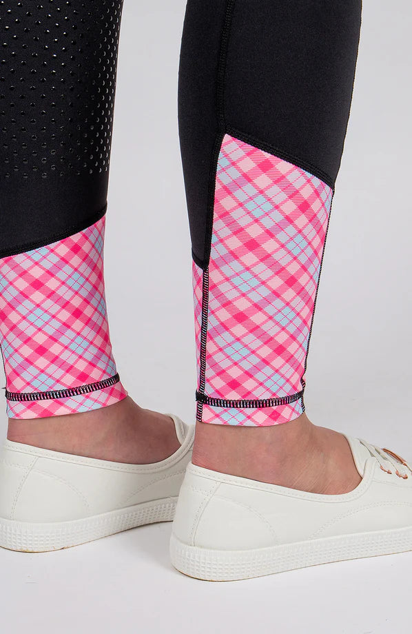 Bare Equestrian - Youth Performance Riding Tights - Roseberry