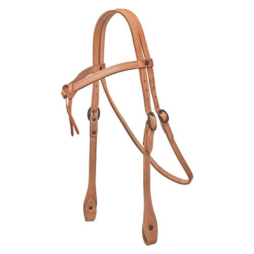 Texas Tack Knotted Brow Headstall