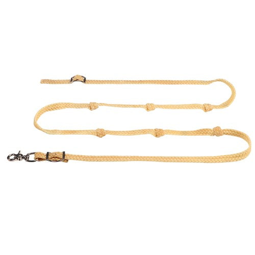 Waxed Knotted Barrel Reins