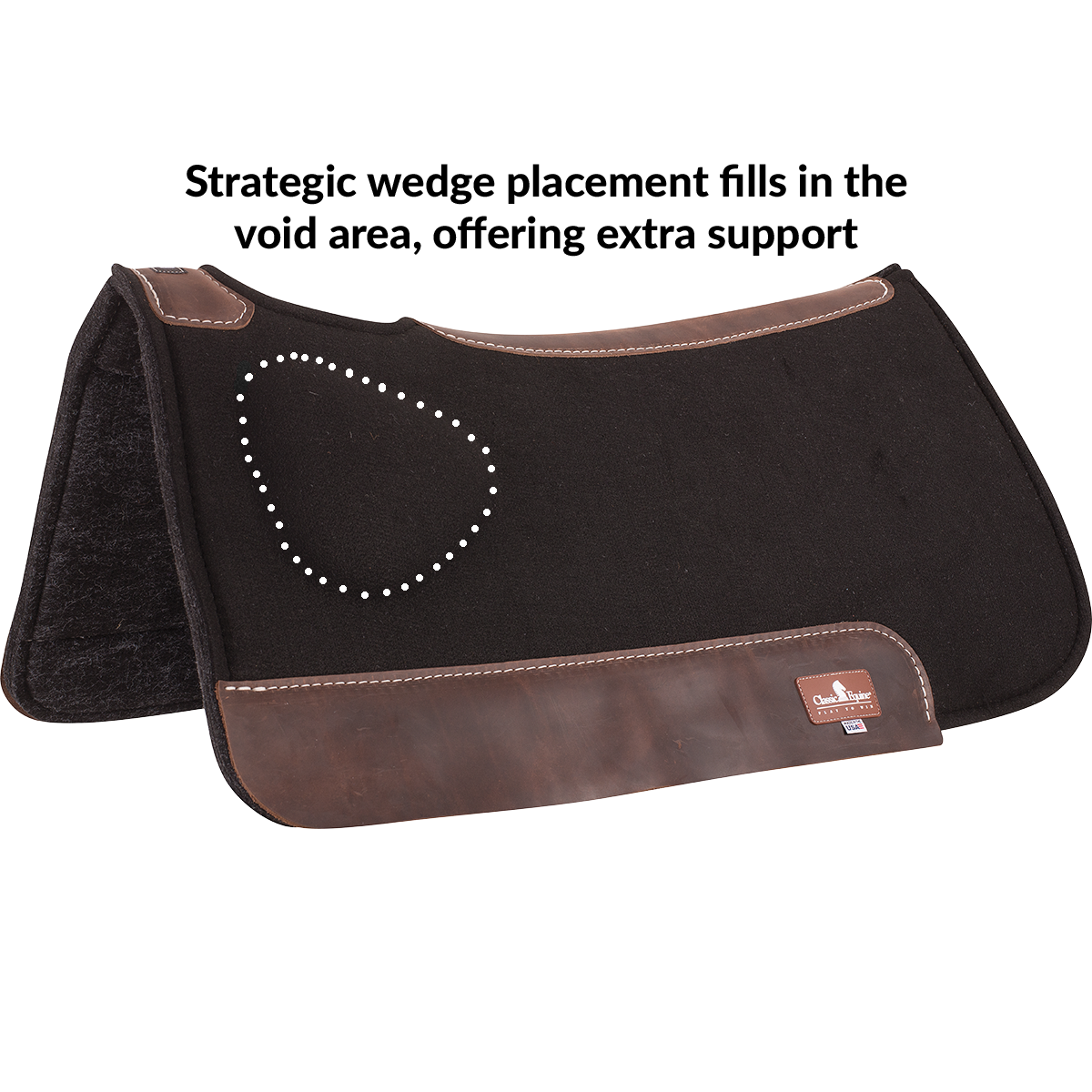 Classic Equine BioFit Correction Pad 7/8