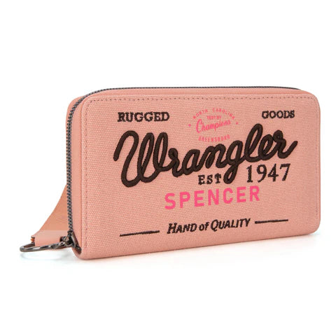 Wrangler Spencer Embroidery Wallet - Black Friday Sales