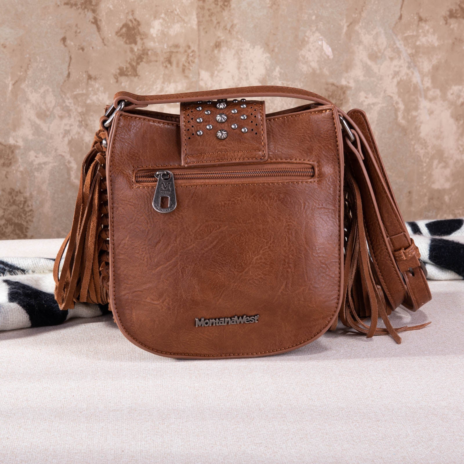 Montana West Tooled Collection Crossbody