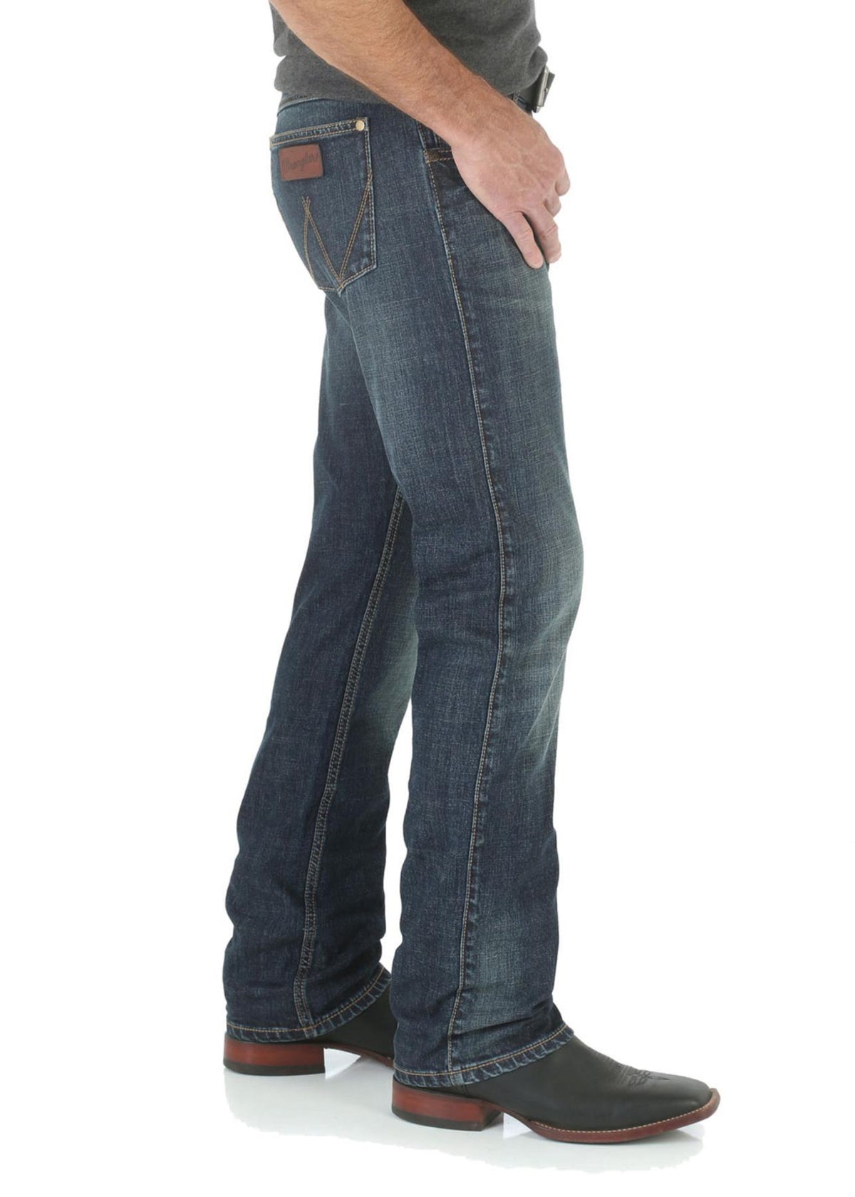 Wrangler Mens Retro Slim Straight Jean
