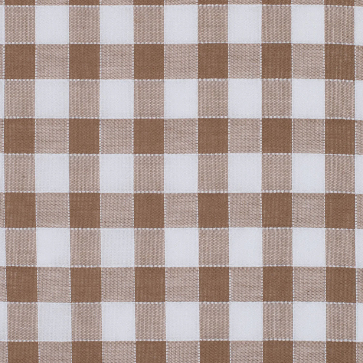 Just Country Wmns Abbey Full Button Print Workshirt Tan/White Check