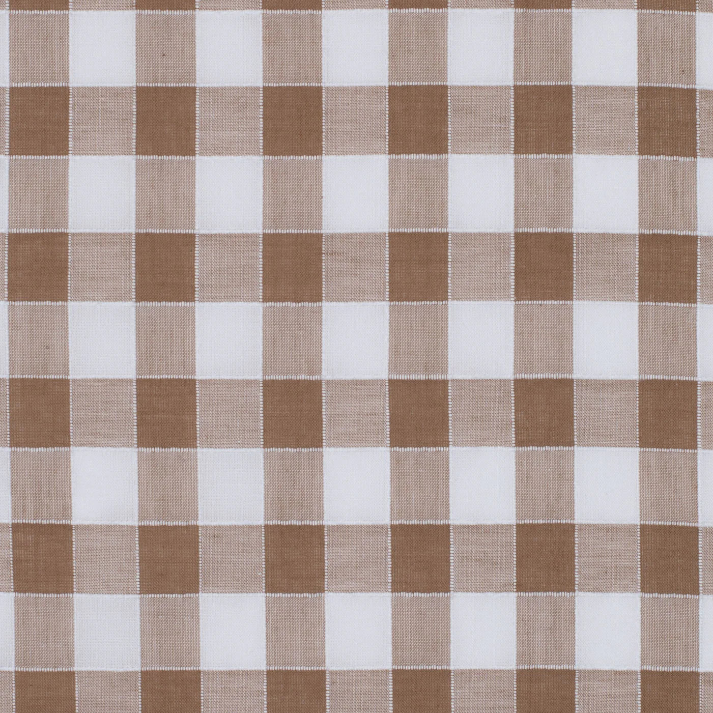 Just Country Wmns Abbey Full Button Print Workshirt Tan/White Check