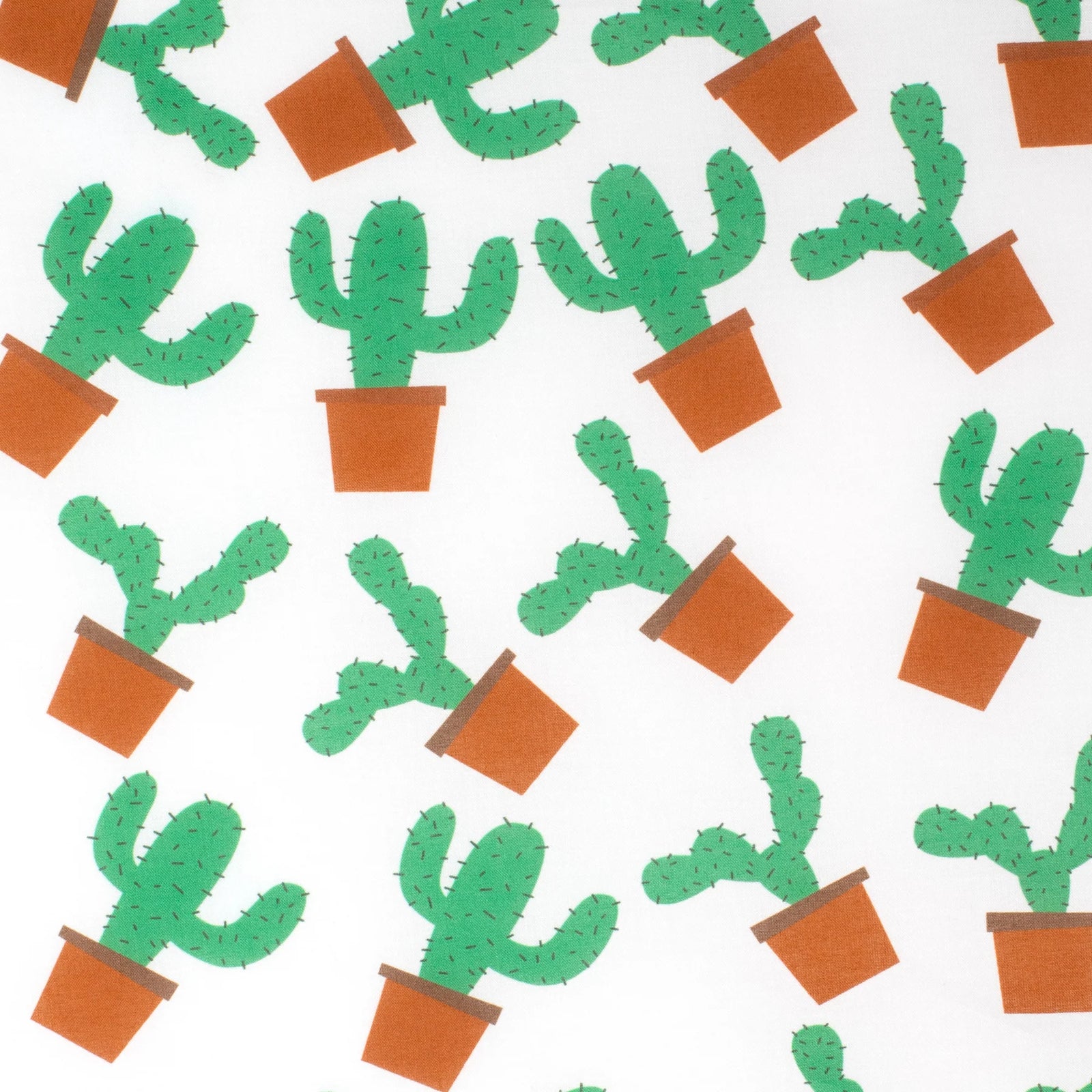 Just Country Wmns Abbey Full Button Long Sleeve Print Workshirt White Potted Cactus - EOFY Sale