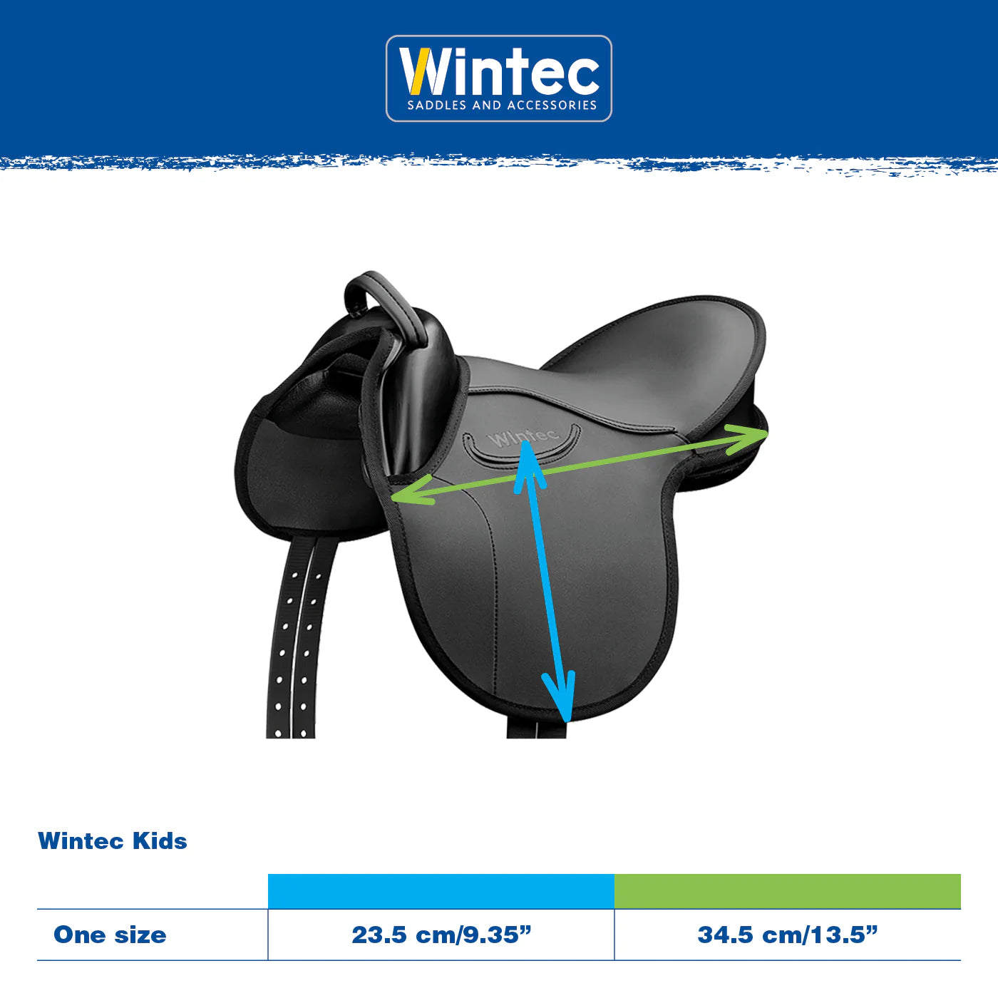 Wintec Kids Saddle Pack Black | Saddle - All Purpose | Saddleworld Ipswich