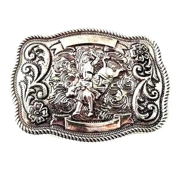 Western Rodeo Cowboy Belt Buckle | Country Clothing - Belt Buckle | Saddleworld Ipswich