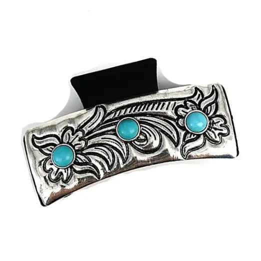 Western Style Turquoise Casting Hair Claw | Giftware - Accessories | Saddleworld Ipswich