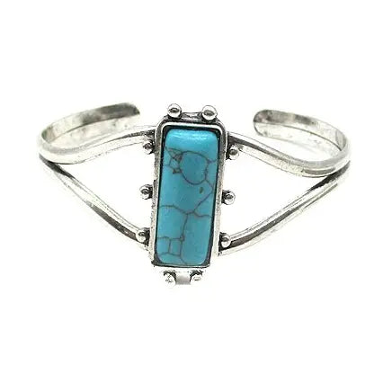 Western Turquoise Concho Brass Bracelet | Giftware - Jewellery | Saddleworld Ipswich